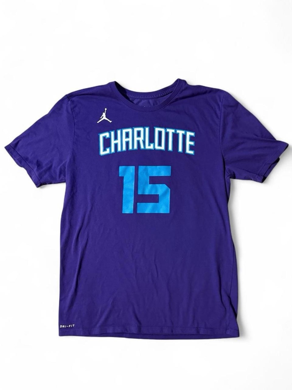 Nike Purple Charlotte Hornets Graphic Short Sleeve Tee